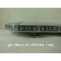 Barra de LED Mini estroboscopio ADVERTENCIA de aluminio con pies de imán (TBD08966-14-4 L)